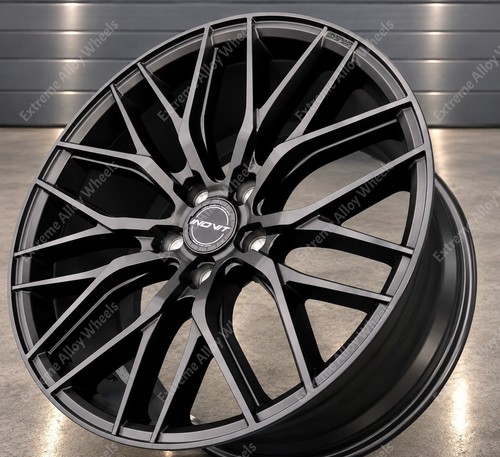 Black blitz alloy wheels - black,