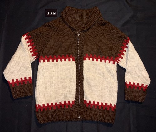 Vintage cowichan cardigan - cowichan,