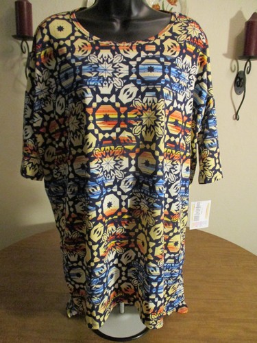 Lularoe irma shirt multi color - lularoe,