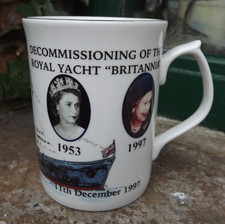 1997 Decommissioning of Royal Yacht Britannia Chown / Wyton Portrait Mug