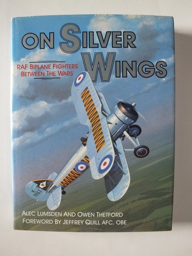 Silver wings raf - silver, biplane