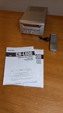 Teac CR-L600 40W CD Receiver Radio HiFi with Remote, Manual & Radio Aerial