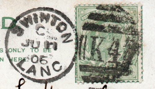 Postmark swinton manchester - postmark,, swinton,
