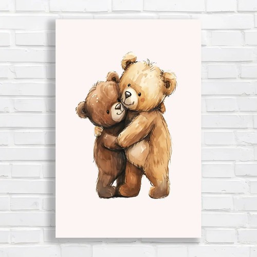Hugging teddy bears warm - hugging,