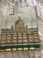 Harrods Architectural Building Medium Shopper Bag