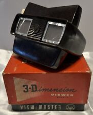 Vtg 1950s Sawyers View Master 3D Dimension Viewer Original Red Box Made in USA