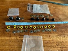 JOB LOT VINTAGE TEDDY BEAR, SOFT TOY and cats ? various eyes noses, metal backs