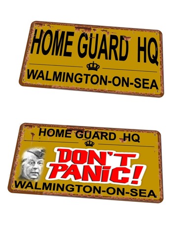 Home guard dads army - dads, sign