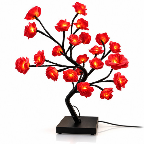 Led rose flower tree - led,