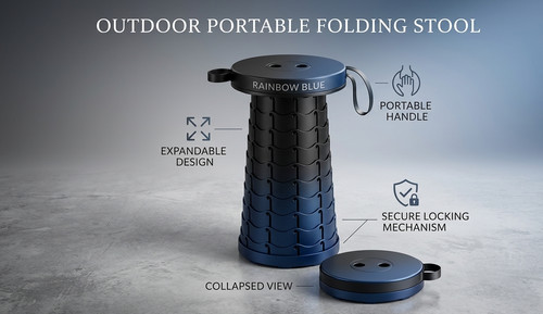 Portable retractable folding - portable,