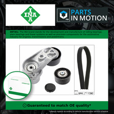 Drive Belt Kit fits BMW M135 F20, F21 3.0 2011 on N55B30A Set INA 11287589361