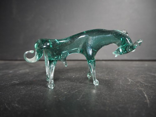 Vintage murano glass bull - ??,