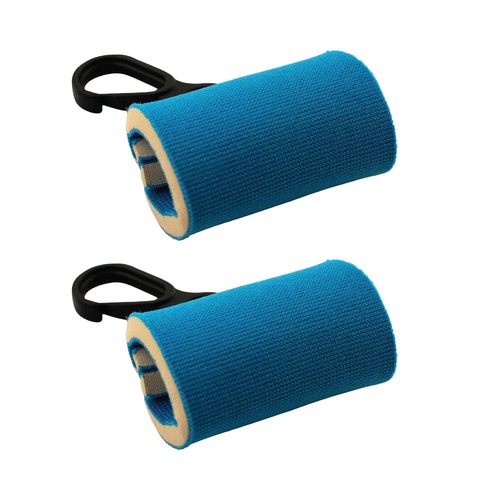 Blue clip sleeve lip balm - clip-on,