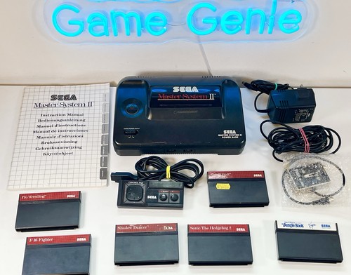 Sega master system console - system, ii