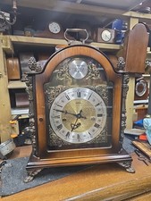 Beautiful Huge Carriage  Westminster Chimes Clock By Franz Hermle