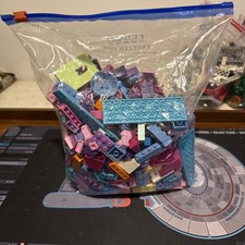 Lego Rare Pinks Purple Blues Friends Mixed Parts Bag 