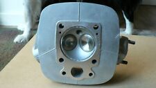 BSA B25 CYLINDER HEAD C/W VALVES NEW OLD STOCK ALSO TRIUMPH TR25W