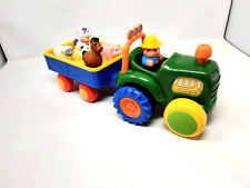 Kiddieland Old Macdonalds Motorised Tractor & Trailer with Songs & Animal Sounds