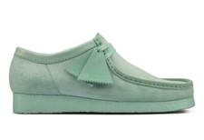 Clarks Wallabee Mint Suede