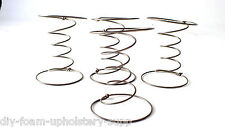 Upholstery double cone springs 9 10 12 gauge seat back springs any size quantity