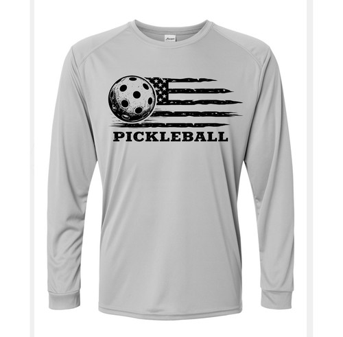 Pickleball american flag - pickleball,