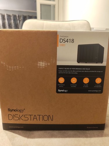 Synology ds418 bay nas - 4-bay,
