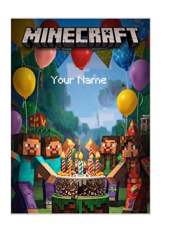 Minecraft game themed - minecraft,
