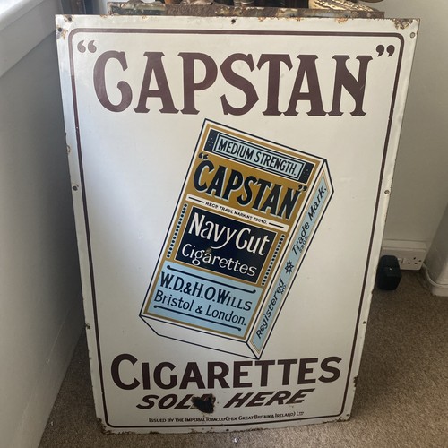 Old antique enamel advertising - enamel,