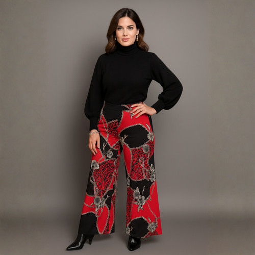 Womens ladies black red - ladies,