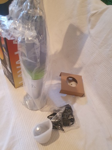 Glow lava lamp - glow, new/boxed