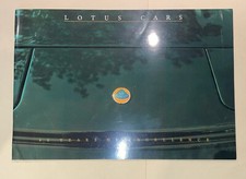 LOTUS UK 40th ANNIVERSARY RANGE BROCHURE. ESPRIT,EXCEL. & Dealer  List.