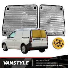 FITS VW CADDY SWB LWB MAXI 2021- VAN THERMAL WINDOW BLINDS TWIN DOOR 2 PIECE KIT