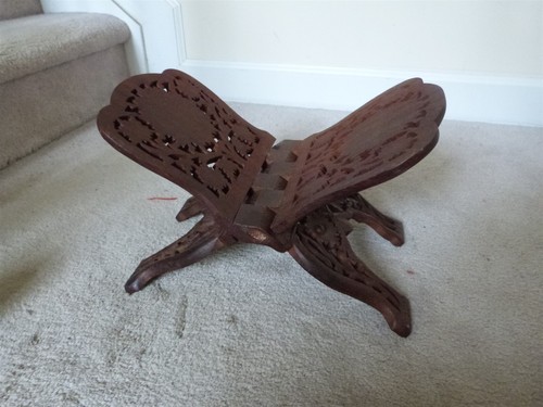 Large vintage india carved - vintage,