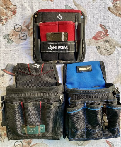 Husky kobalt tool pouches - tool,
