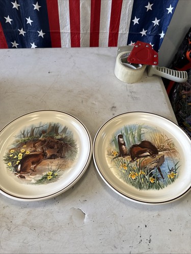National wildlife plates the - wildlife,