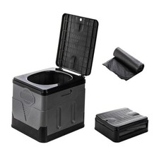 Portable camping toilet - camping,