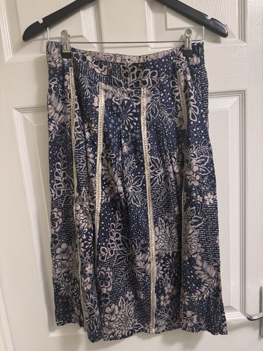 East navy blue silk blend - east,