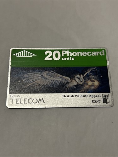 Phonecard units owl - bt, 20