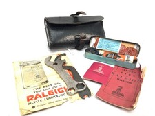 Antique bicycle repair kit - repair, in