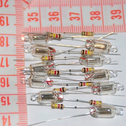Neon light bulbs - 4x,
