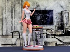 1/24 Scale Resin Figures Model Beautiful Student Kit Unpainted Unassembled Toys