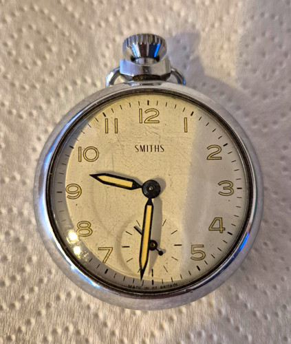 Smiths mechanical pocket watch - smiths,