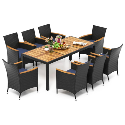 9pcs patio dining set - patio,