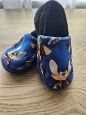 TU Toddler Sonic Slippers Size