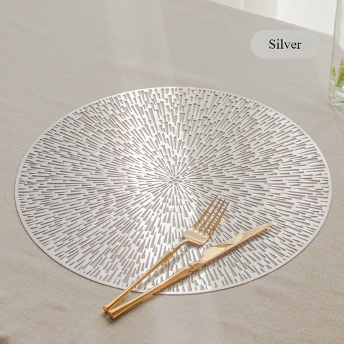 Round metallic finish - 2x,