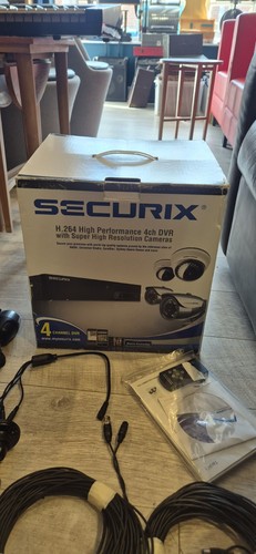 Securix 4ch dvr cctv system - 4ch,