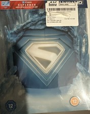 Superman 2025 | 4K UHD + Blu-ray | HMV UK Limited Edition Steelbook 
