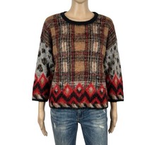 Womens Vintage Patterned Wool