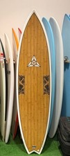 O Shea 6'8 Bamboo Surf Board.