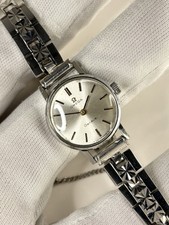 OMEGA Geneve Ladies Vintage 1960’s Manual Sunburst Dial Silver Watch